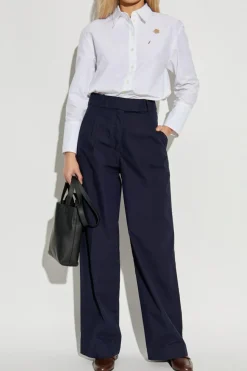 Kenzo WHITE Shirt with pin