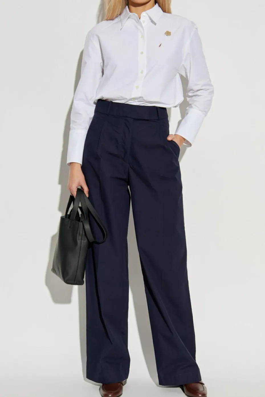 Kenzo WHITE Shirt with pin