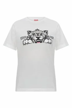 Kenzo WHITE T-shirt with printed logo
