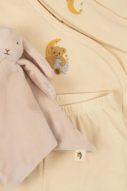 Konges Sløjd beige Baby set: jacket, pants, hat and cuddle toy