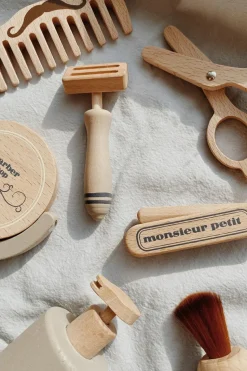 Konges Sløjd beige Barber set