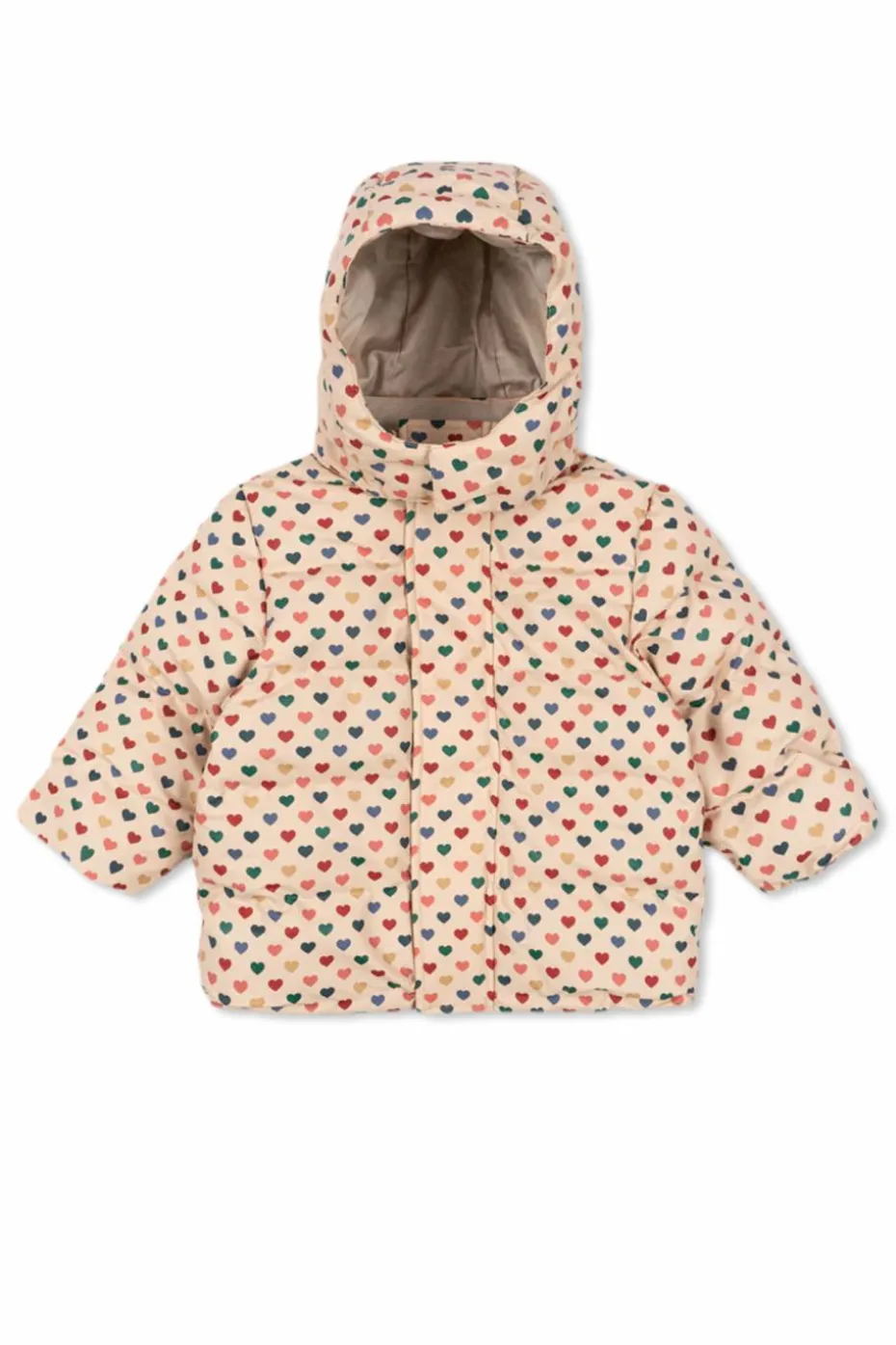 Konges Sløjd beige Insulated rain jacket Ace