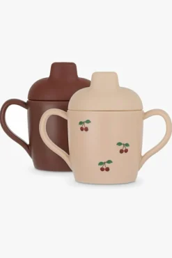 Konges Sløjd BROWN Set of two sippy cups