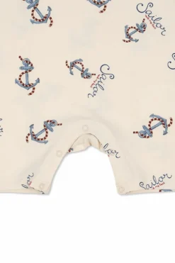 Konges Sløjd cream Bodysuit with print