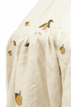 Konges Sløjd cream Canopy with pattern