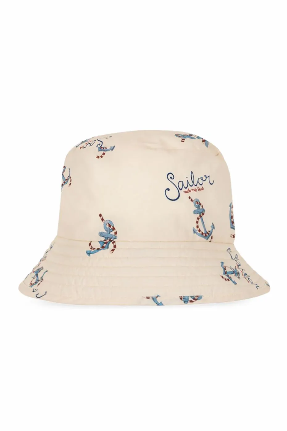 Konges Sløjd cream Cap with logo