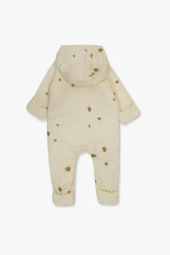 Konges Sløjd cream Hooded playsuit