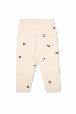 Konges Sløjd cream Leggings with a pattern