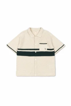 Konges SlĆøjd cream Polo with pocket