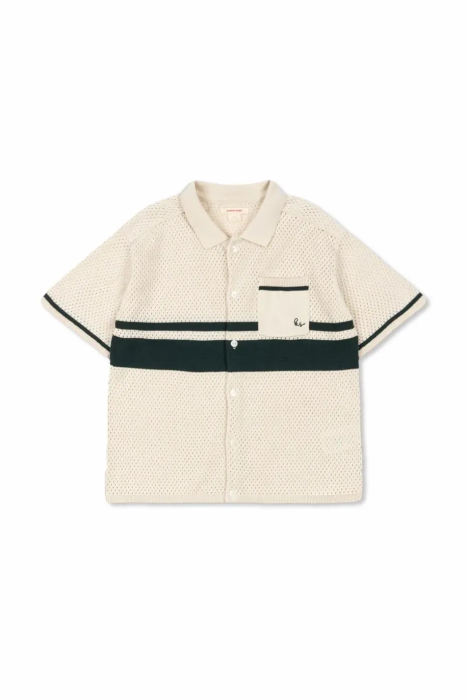 Konges Sløjd cream Polo with pocket
