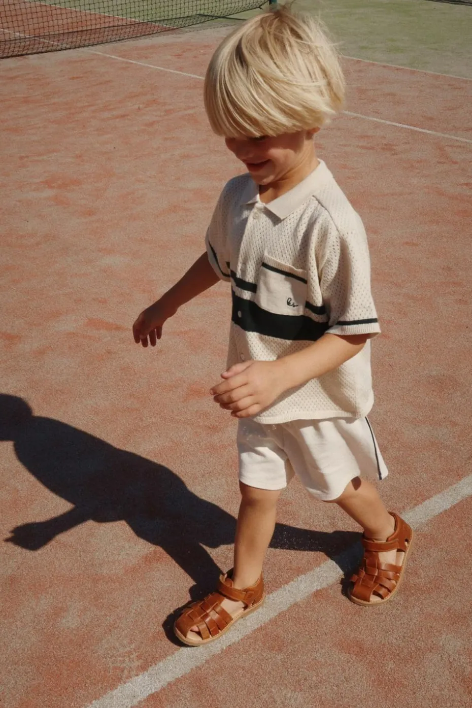 Konges Sløjd cream Polo with pocket