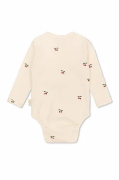 Konges Sløjd cream Printed bodysuit