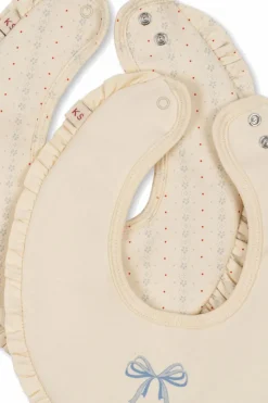 Konges Sløjd cream Two-Pack Bibs