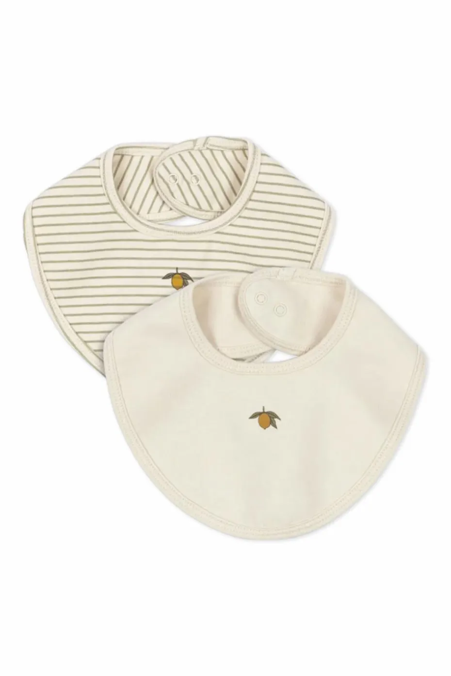 Konges Sløjd cream Two-pack bibs