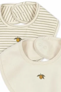 Konges Sløjd cream Two-pack bibs