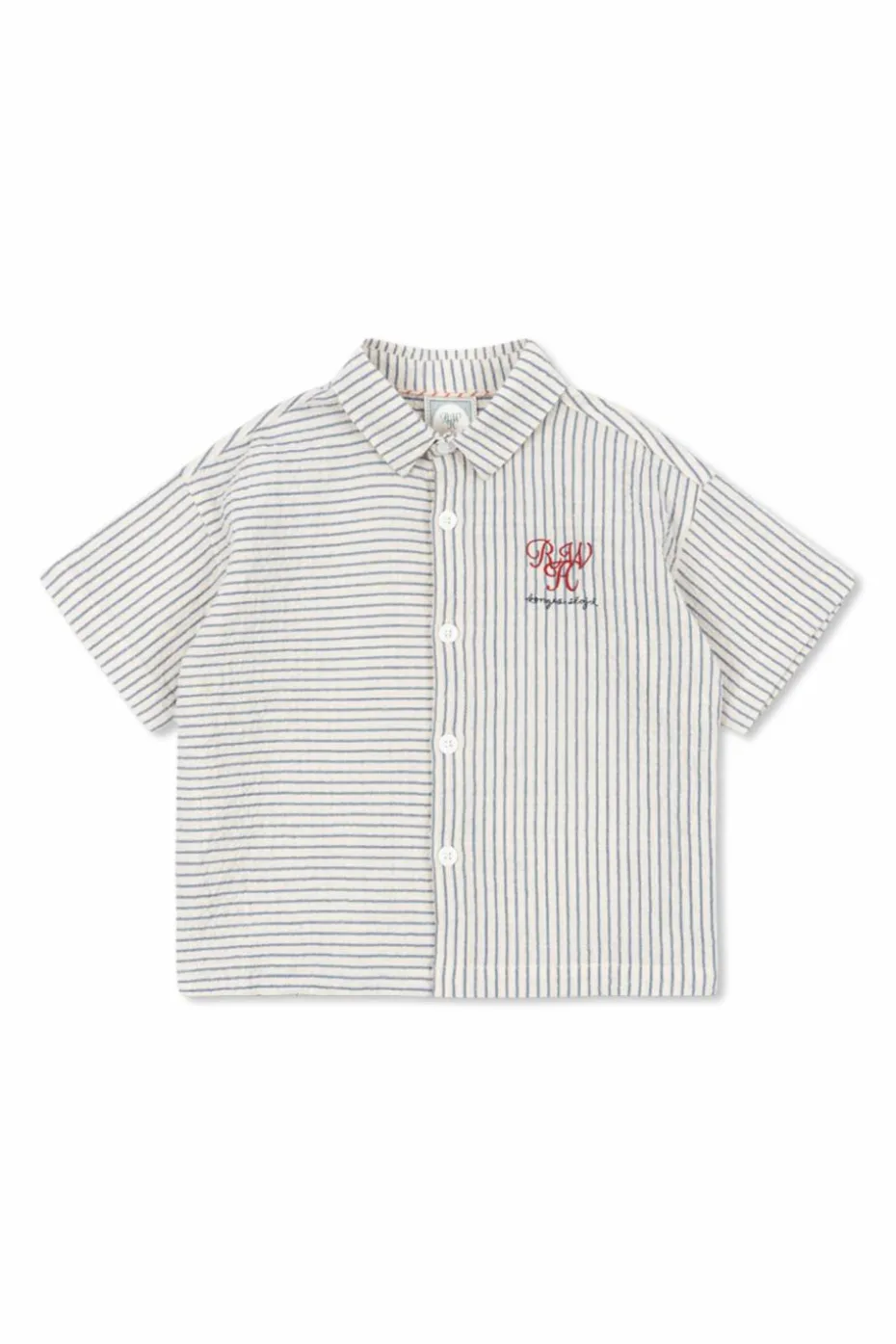 Konges Sløjd GREY Shirt with striped pattern
