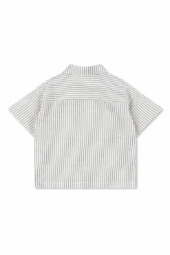 Konges Sløjd GREY Shirt with striped pattern