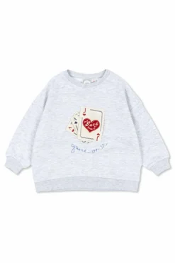 Konges Sløjd GREY Sweatshirt with print