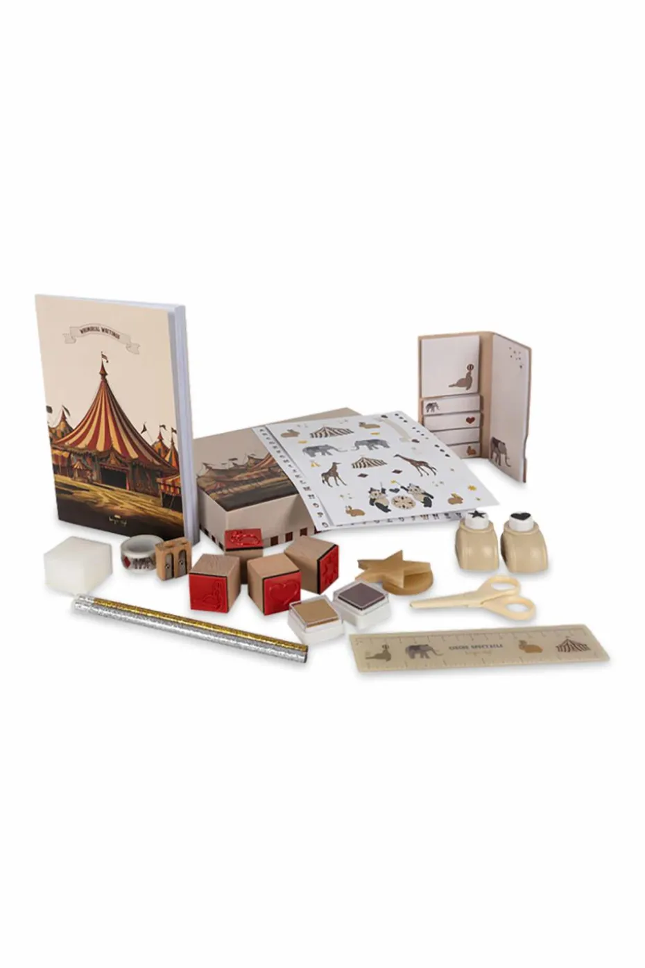 Konges Sløjd MULTICOLOUR Stationery set Circus