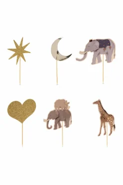 Konges Sløjd MULTICOLOUR Safari Birthday Set