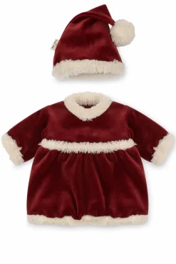 Konges Sløjd RED Festive doll set: dress and hat