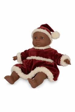 Konges Sløjd RED Festive doll set: dress and hat