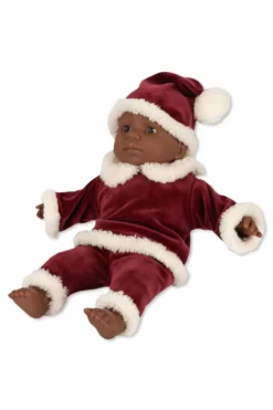 Konges Sløjd RED Festive doll set: top, pants, and hat