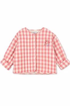 Konges Sløjd RED Plaid pattern jacket