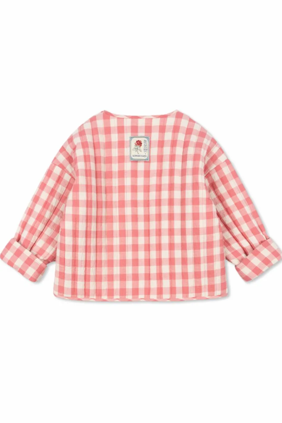 Konges Sløjd RED Plaid pattern jacket