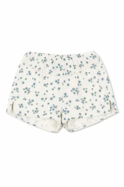Konges SlĆøjd WHITE Floral motif shorts