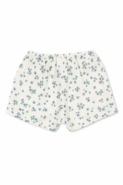Konges Sløjd WHITE Floral motif shorts