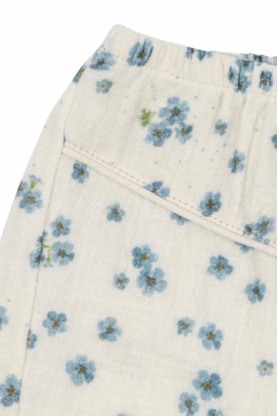 Konges Sløjd WHITE Floral motif shorts