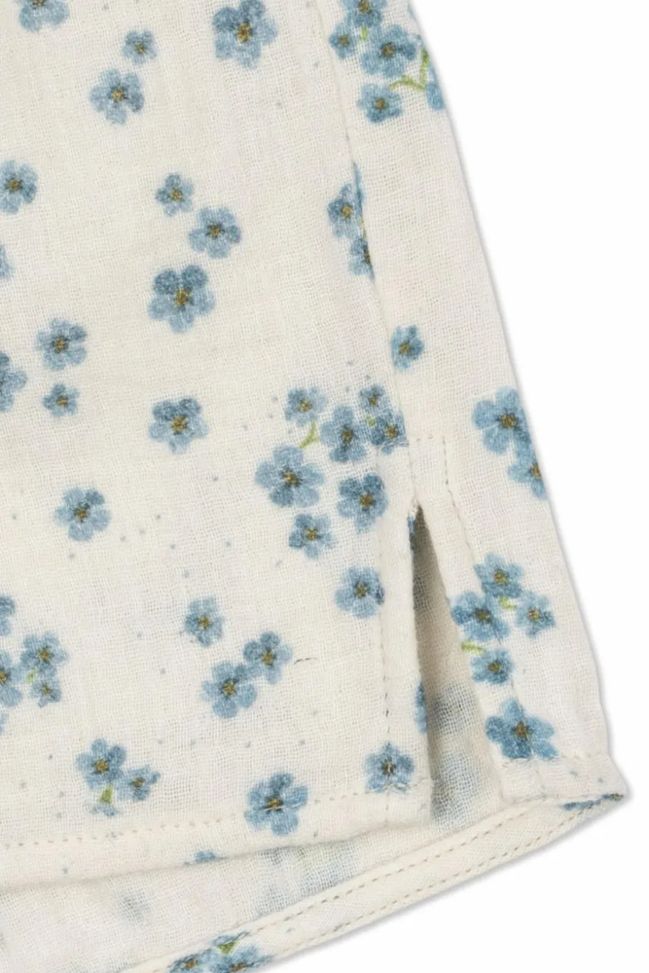 Konges Sløjd WHITE Floral motif shorts
