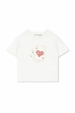 Konges Sløjd WHITE T-shirt with print