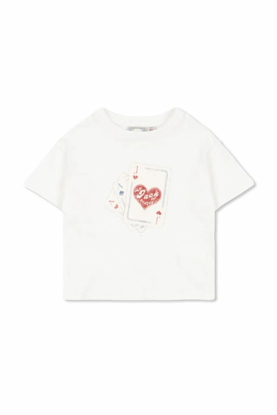 Konges Sløjd WHITE T-shirt with print