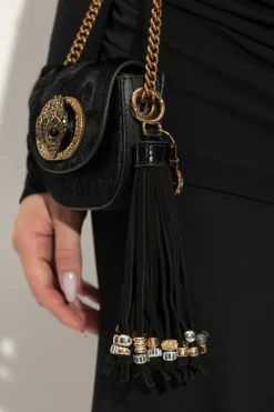 Kurt Geiger BLACK Keychain with pendant