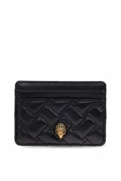 Kurt Geiger BLACK Leather card holder
