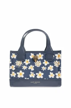 Kurt Geiger BLUE Handbag `Recycled SQ XS`