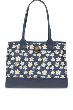 Kurt Geiger BLUE "Recycled SQ Small" shopper bag