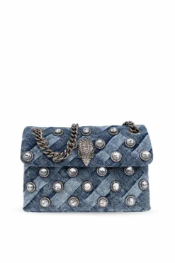 Kurt Geiger BLUE Shoulder bag Kensington Crystals Mini