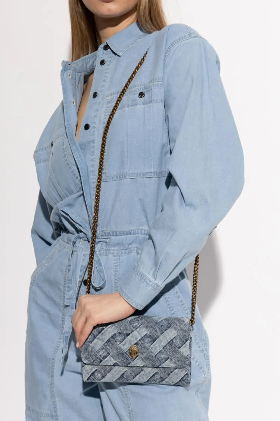 Kurt Geiger BLUE Wallet on chain ‘Kensington’