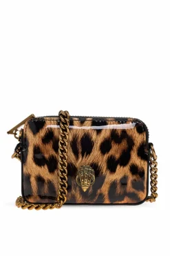 Kurt Geiger BROWN Mini bag with animal motif