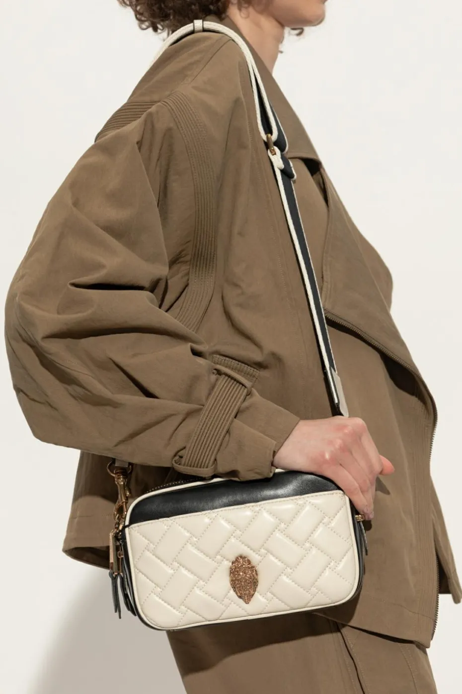 Kurt Geiger cream Shoulder bag `Kensington`