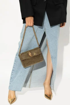 Kurt Geiger GOLD ‘Party Small’ shoulder bag