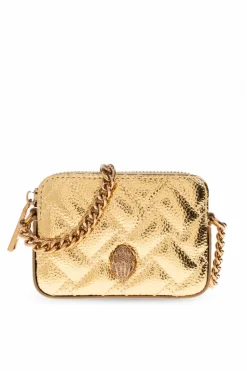 Kurt Geiger GOLD Wallet on chain "Kensington Micro"