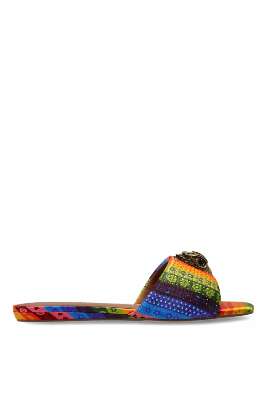 Kurt Geiger MULTICOLOUR Flip-flops with applique