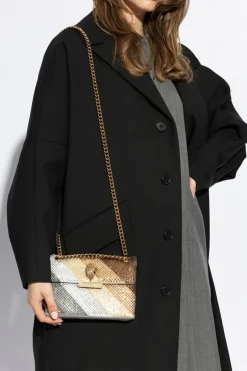 Kurt Geiger MULTICOLOUR Fabric Mini Kensington Shoulder Bag