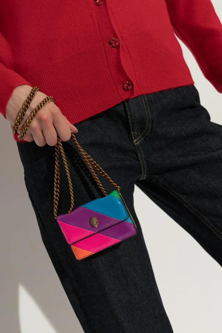 Kurt Geiger MULTICOLOUR Kensington Micro Shoulder Bag