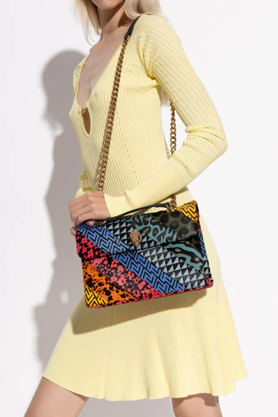 Kurt Geiger MULTICOLOUR Shoulder bag "Kensington L"
