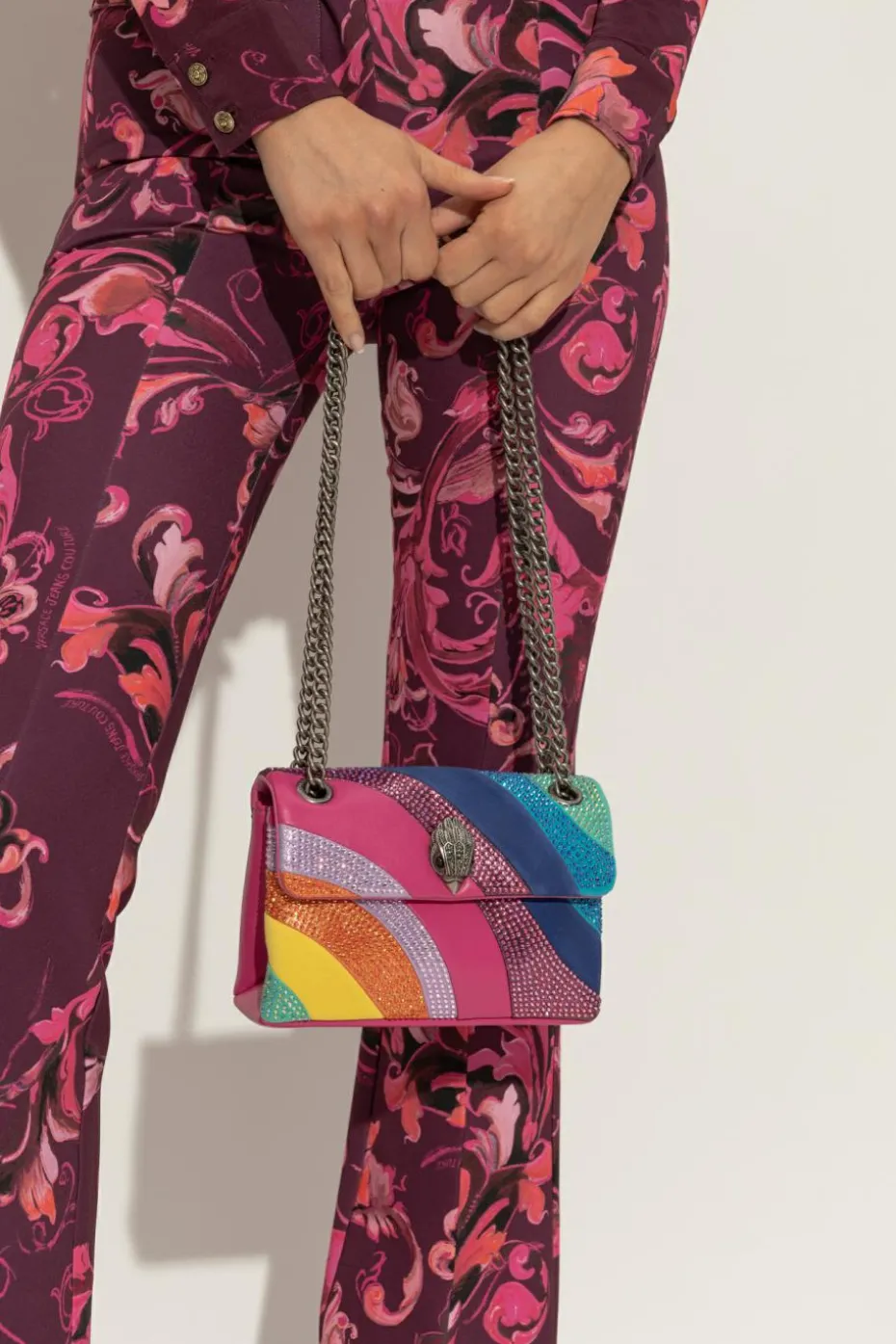 Kurt Geiger MULTICOLOUR Shoulder bag `Kensington Mini`
